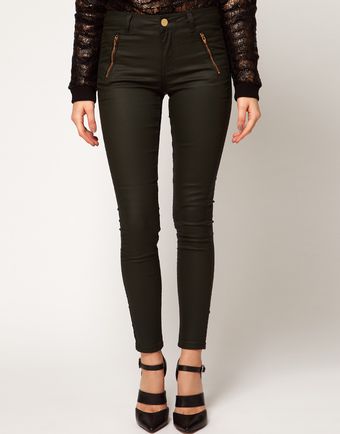 Oasis Premium Coated Jean - Lyst