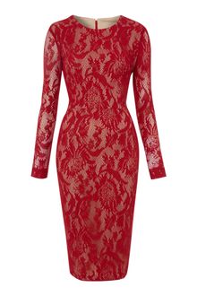 Pied A Terre Lace Shift Dress - Lyst