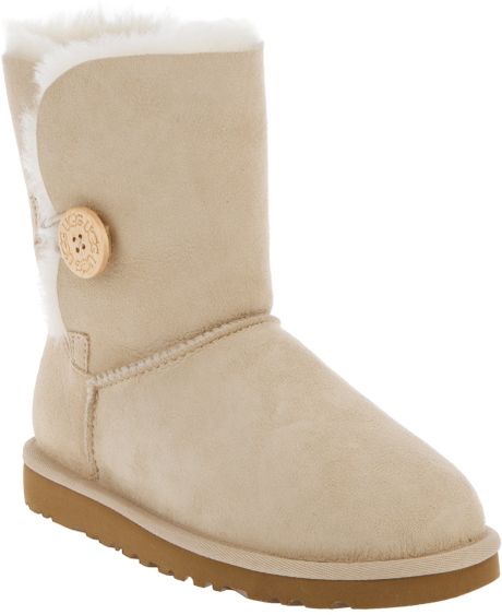 Ugg Bailey Button Boot In Beige Nude Lyst