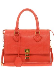 Asos Front Padlock Bowler Bag - Lyst