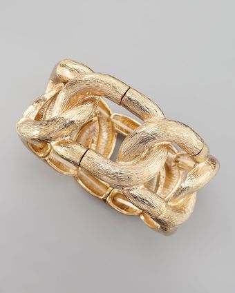 Cara Accessories Stretchy Link Bracelet - Lyst