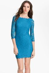 Diane Von Furstenberg Zarita Lace Shift Dress