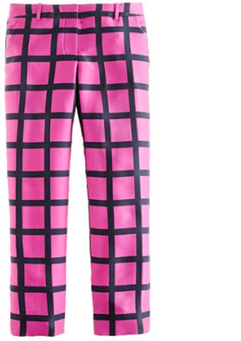 J.Crew Collection Café Capri in Window-pane - Lyst