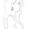 Alexis Bittar Mauritius Lace Imi Aqua Disc Earrings in Gold (aqua/gold) - Lyst