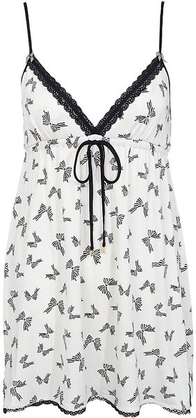 Juicy Couture Bow Print Nightie - Lyst