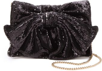 RED Valentino Paillettes Bow Bag - Lyst