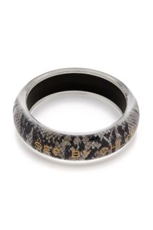See By Chloé Python Printed Bangle - Lyst