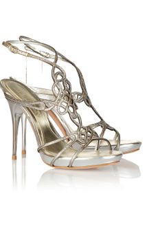 Alexander McQueen Leather Sandals - Lyst