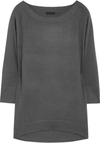 Donna Karan New York Cashmere and Silkblend Sweater - Lyst