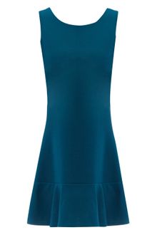 Jane Norman Frill Hem Jersey Dress - Lyst