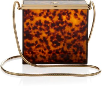 Lena Erziak Tortoise Shell Marcel Box Bag - Lyst