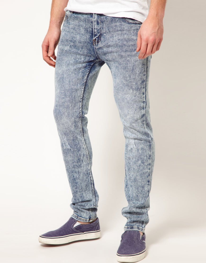 Cheap Monday Skinny Jeans In Blue For Men Lyst 0629