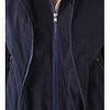 Donna Karan New York Double Zip Hooded Jacket in Blue (indigo) - Lyst