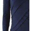 Donna Karan New York Long Sleeve Patchwork Tee in Blue (indigo) - Lyst