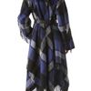 Donna Karan New York Blanket Coat in Blue (navy) - Lyst