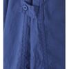 Donna Karan New York Roll Sleeve Oversized Tunic in Blue - Lyst