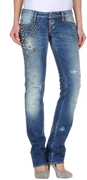 DSquared2 Denim Trousers - Lyst
