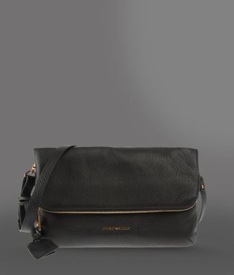 Emporio Armani Leather Shoulder Bag - Lyst