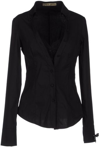 Frankie Morello Long Sleeve Shirt - Lyst