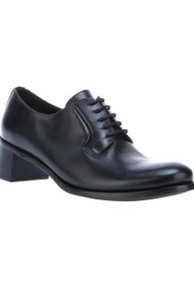 Jil Sander Chunky Heel Derby Shoe - Lyst