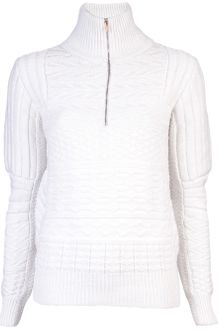 Mm6 By Maison Martin Margiela Knit Sweater - Lyst