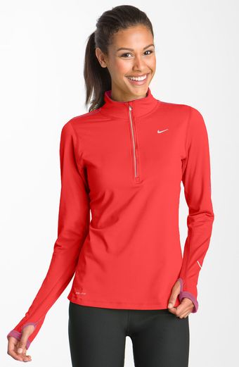 Nike Element Half Zip Top - Lyst