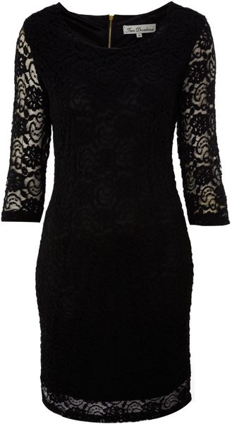 True Decadence Luxe Lace Layer Dress - Lyst