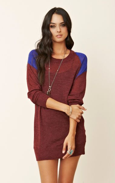 maroon long sleeve outfit