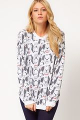 ASOS Collection Sweatshirt in 101 Dalmatians Print