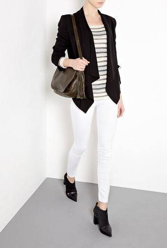Burberry Brit White Skinny Jeans - Lyst
