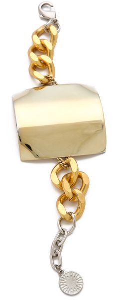 Gemma Redux Flat Plate Link Bracelet - Lyst