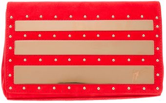 Giuseppe Zanotti Stud Panel Clutch - Lyst