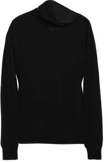 Jil Sander Cashmere Jersey Sweater with Asymmetrical Neckline - Lyst