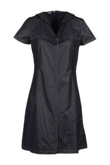 Jil Sander Navy Short Dress - Lyst