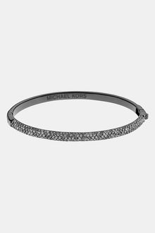 Michael by Michael Kors Camille Pavé Hinged Bangle - Lyst