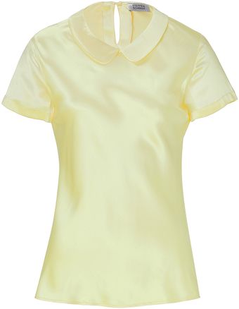 Steffen Schraut Audrey Silk Satin Top - Lyst