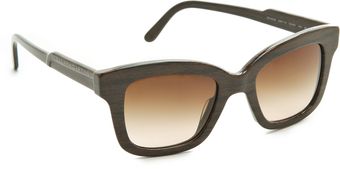 Stella McCartney Thick Square Sunglasses - Lyst