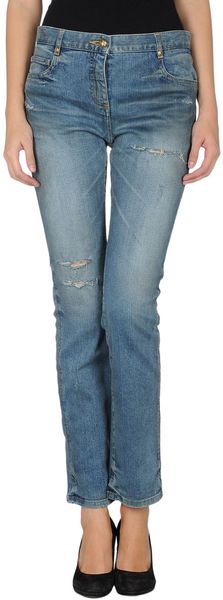 Balmain Denim Trousers - Lyst
