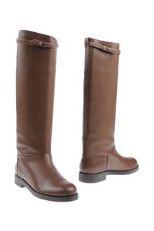 Jil Sander Navy Boots - Lyst