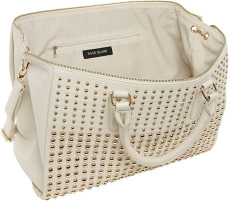 cream holdall