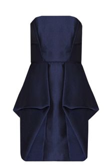 Tibi Simona Jacquard Strapless Dress - Lyst