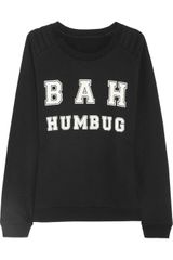 Zoe Karssen Bah Humbug Cottonblend Terry Sweater