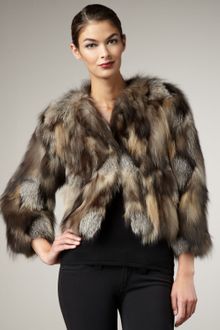 Tasha Tarno Cross Fox Fur Chubby - Lyst