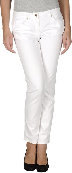 Yves Saint Laurent Rive Gauche Denim Trousers - Lyst