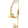 Herve Van Der Straeten Goldplated Disc Clip Earrings in Gold - Lyst