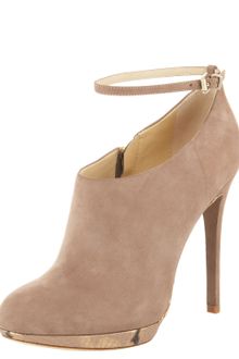 B Brian Atwood Snakesole Ankle Bootie - Lyst