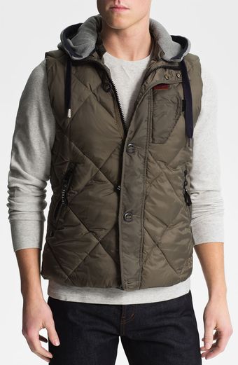 G-star Raw Hooded Vest - Lyst