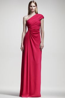 Giambattista Valli Draped Oneshoulder Gown - Lyst