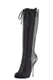 Giuseppe Zanotti Laced Doublezipper Tall Boot - Lyst