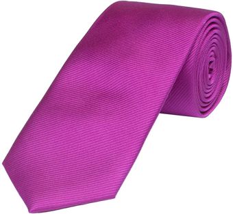 Paul Costelloe Fuchsia Twill Tie - Lyst